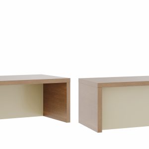 Стол письменный с тумбой малой 220x100x76