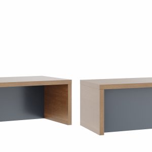 Стол письменный с тумбой малой 220x100x76