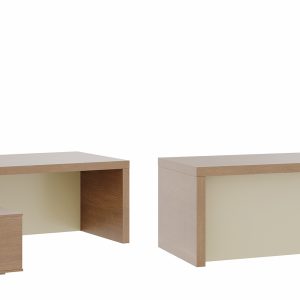Стол письменный с тумбой большой 220x204x76