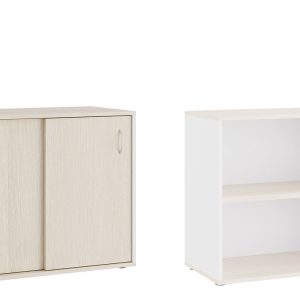 Тумба с раздвижными фасадами 90x45x75