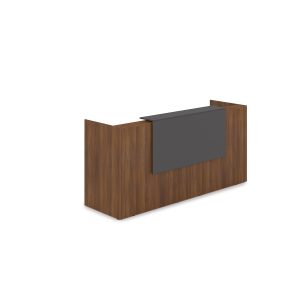 1КР-ДС.001 Комплект Ресепшн с фартуком ЛДСП 2432x762x1161 без подсветки