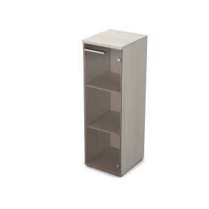 9П.017.3 Пенал средний со стеклом 400x450x1245