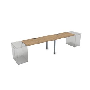 teakwood/алюминий матовый