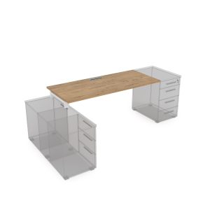 teakwood/белый