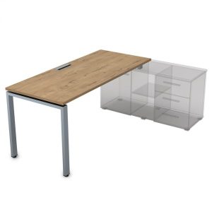 teakwood/алюминий матовый
